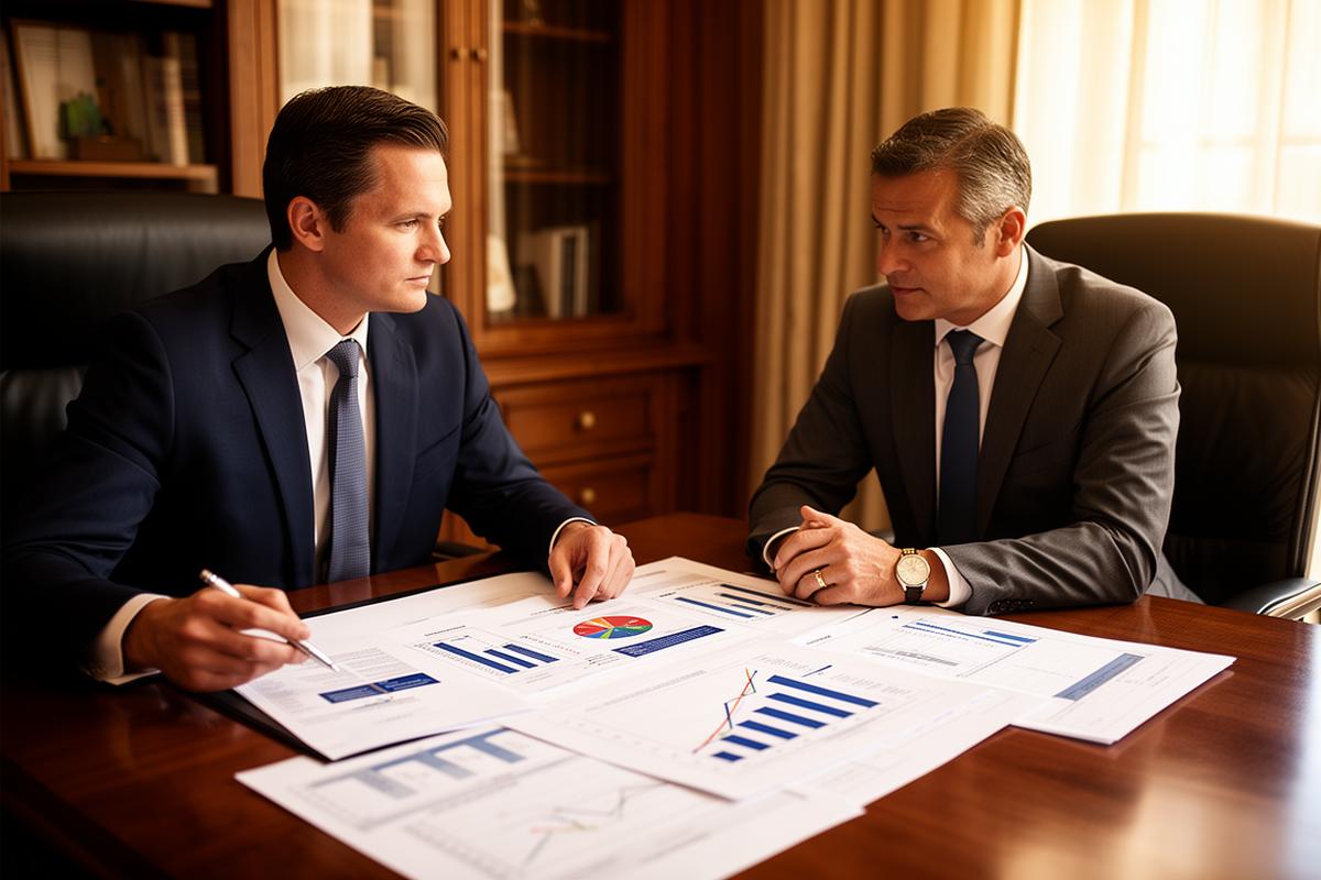 Business owner planning exit strategy and valuation uplift with an equity partner