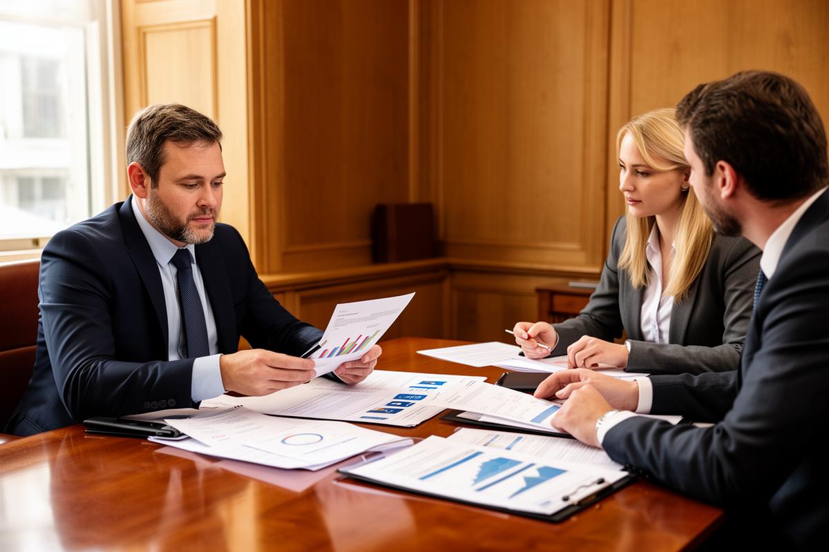 UK SME founder reviewing business valuation for a partial sale