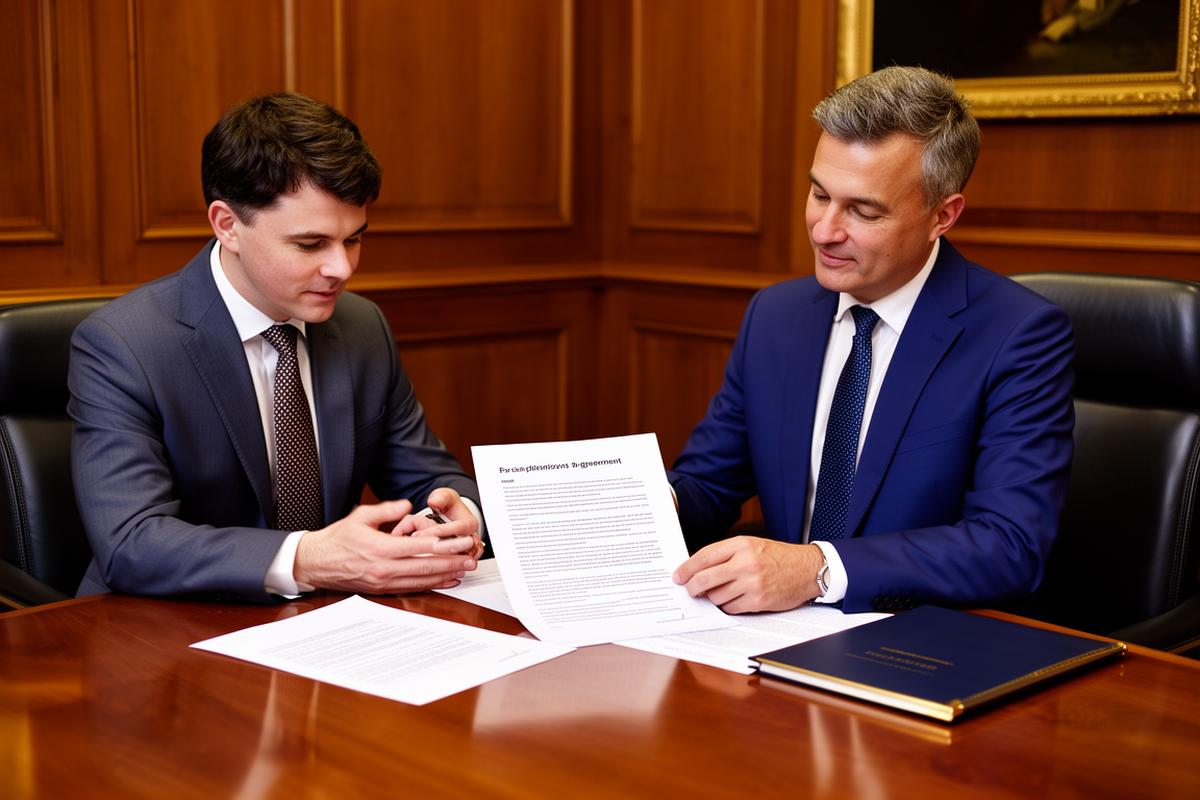 Confidential sell side process meeting for a UK business sale